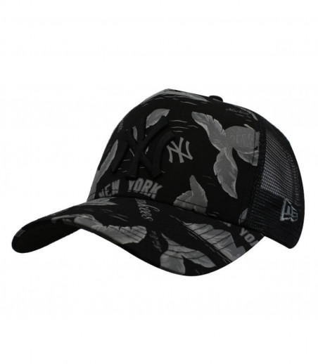 Trucker Desert Island NY black gray New Era Trucker Desert Island NY black gray New Era